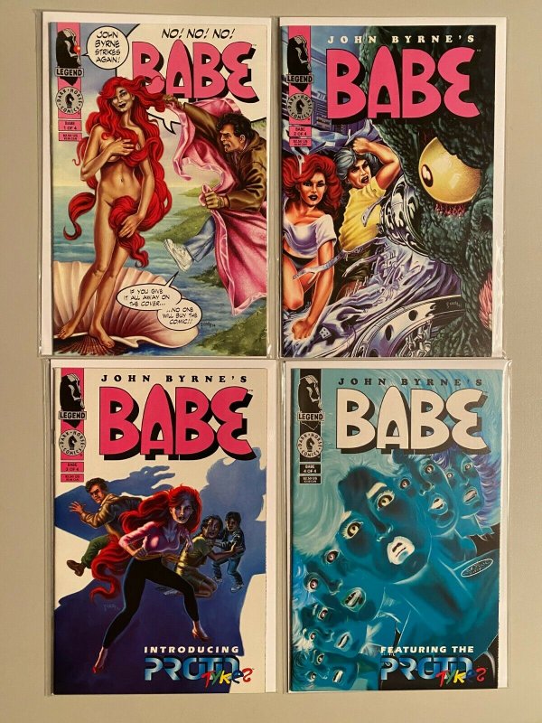 Babe set #1-4 8.0 VF (1994)