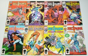 Sectaurs #1-8 VF/NM complete series based on toys - bill mantlo/mark texeira set