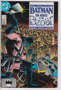 BATMAN #419 (May 1988) VFNM 9.0 white