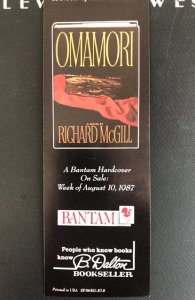 Omamori by McGill bookmark(B.Dalton)1987