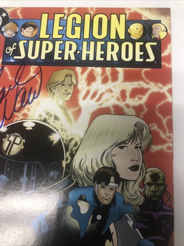 Legion Of Super-Heroes (2005) # 4 Variant Edition • DC Comics • Signed Mark Waid