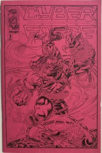 Cyber Force #3 | Rare Red Ashcan Edition | Mark Silvestri | 1993