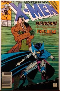 The Uncanny X-Men #256 Newsstand (1989) Psylocke