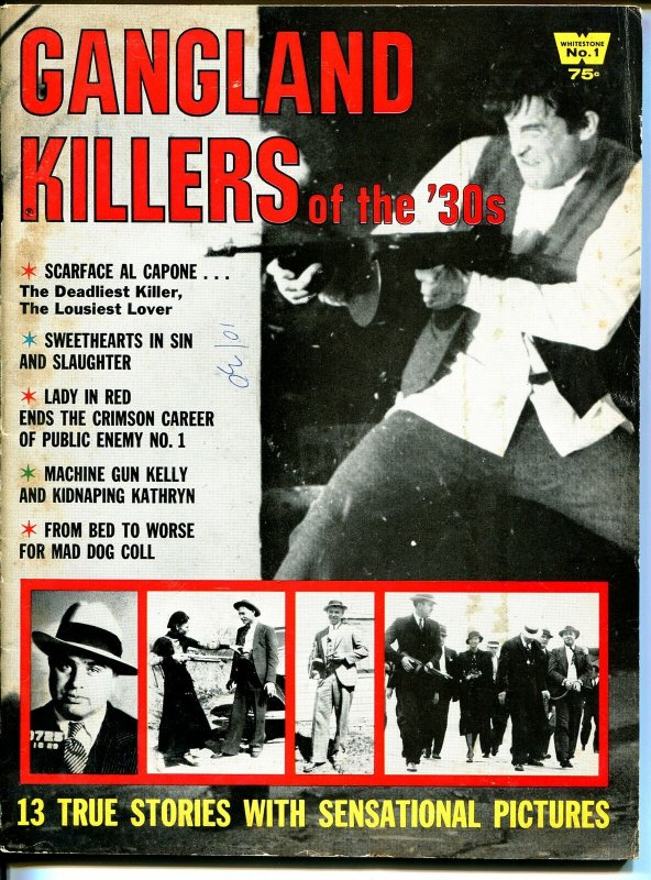 Gangland Killers of The '30s #1 1968-!st issue-Warren Beatty-Al Capone-VG/FN