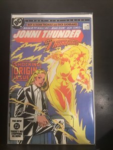 Jonni Thunder, A.K.A. Thunderbolt #1 - origin - Dick Giordano art - Copper Age