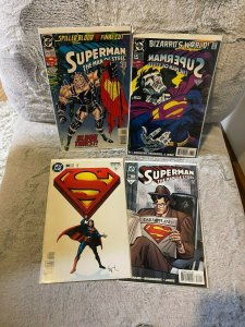 Lot Of 4 Books Superman: The Man of Steel #29 32 58 66 comic books