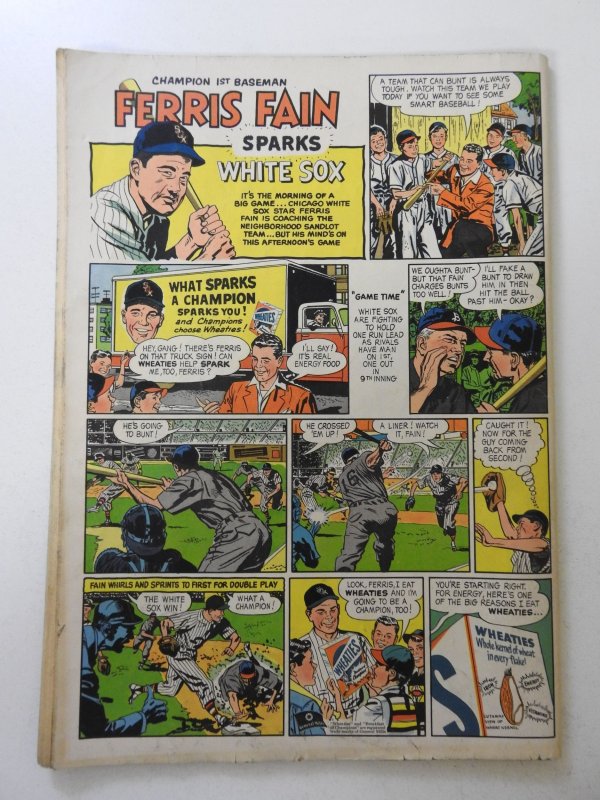 Walt Disney's Comics & Stories #154 (1953) VG+ Condition moisture stain