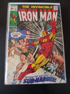 IRON MAN #25 HIGH GRADE