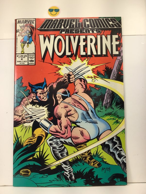 Marvel Comics Presents #4 (1988) NM Wolverine