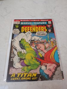 Marvel Feature #3  (1972) (3rd APP OF DEFENDERS)  FINE