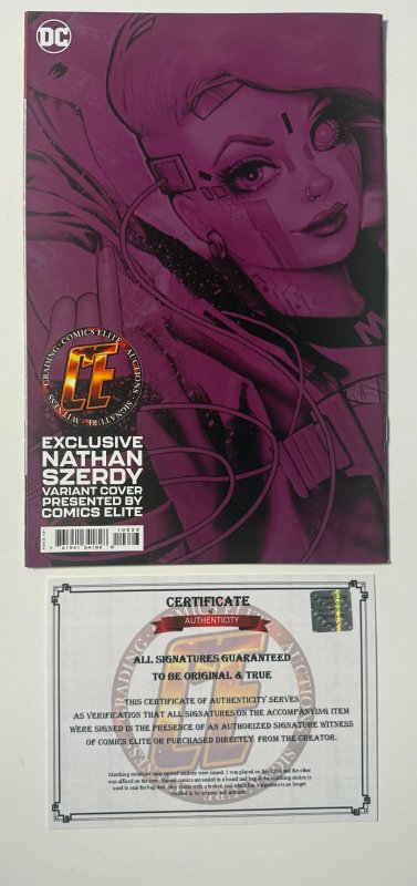 Batman #108 Szerdy Cover B (2021) Signed Szerdy with COA!