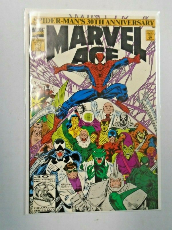 Marvel Age #114 Spider-Man's 30th Anniversary 6.0 FN (1992)