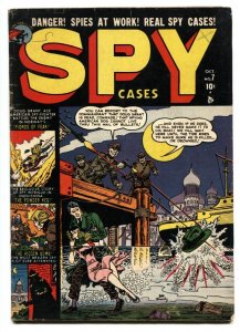 Spy Cases #7 1951- Atlas Cold War comic- George Tuska VG