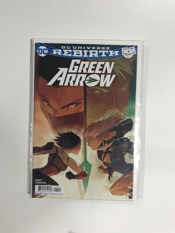 Green Arrow #4 (2016) NM3B144 NEAR MINT NM