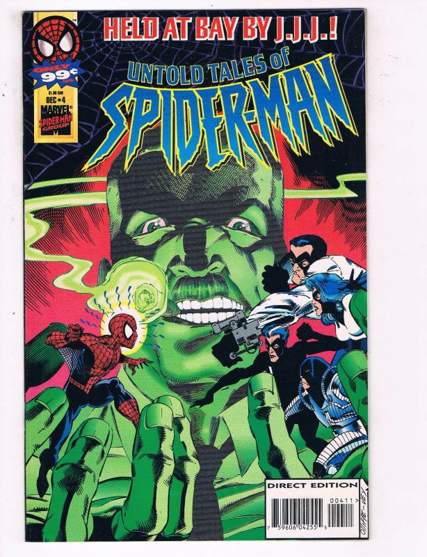 Untold Tales Of Spider-Man #4 VF Marvel Comics Group Comic Book Busiek DE24