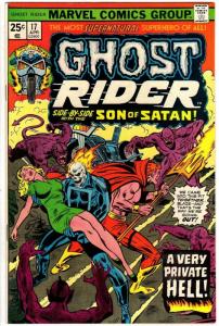 GHOST RIDER (1973) 17 VF April 1976