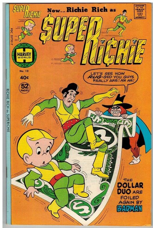 SUPER RICHIE (1975-1976) 10 VF July 1977 COMICS BOOK