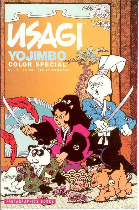 USAGI YOJIMBO COLOR SP 2 (3.50 CVR;1991) VF+ Sept. 1991 COMICS BOOK