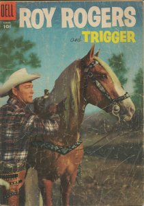Roy Rogers and Trigger #92 ORIGINAL Vintage 1955 Dell Comics