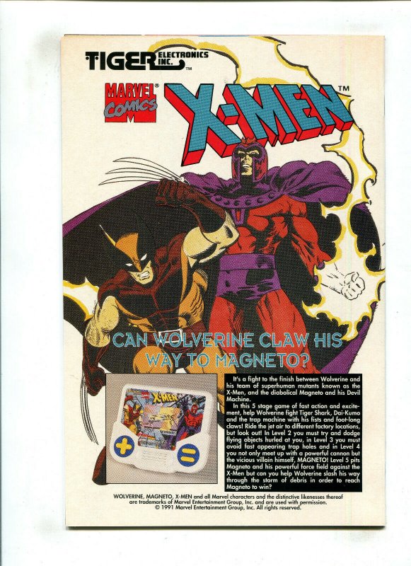 X-MEN #4 (9.2) 1ST APP OF OMEGA RED!! 1991
