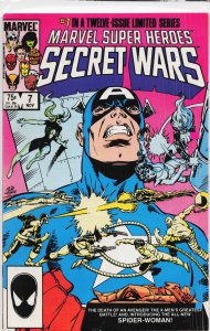 Marvel Super Heroes Secret Wars #7 (1984) [Key Issue]