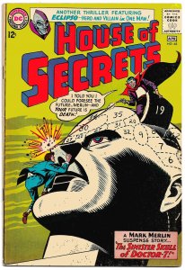 HOUSE OF SECRETS #65 (Mar1964) 4.5 VG+  ALEX TOTH Artwork on Key ECLIPSO Issue!!