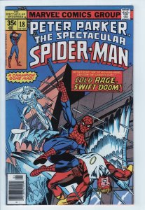 SPECTACULAR SPIDER-MAN #18 - 6.5 - WP  - Angel - Iceman