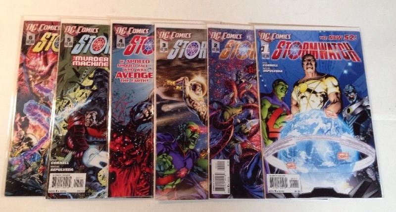 Stormwatch 1-6 Near Mint Lot Set Run New 52