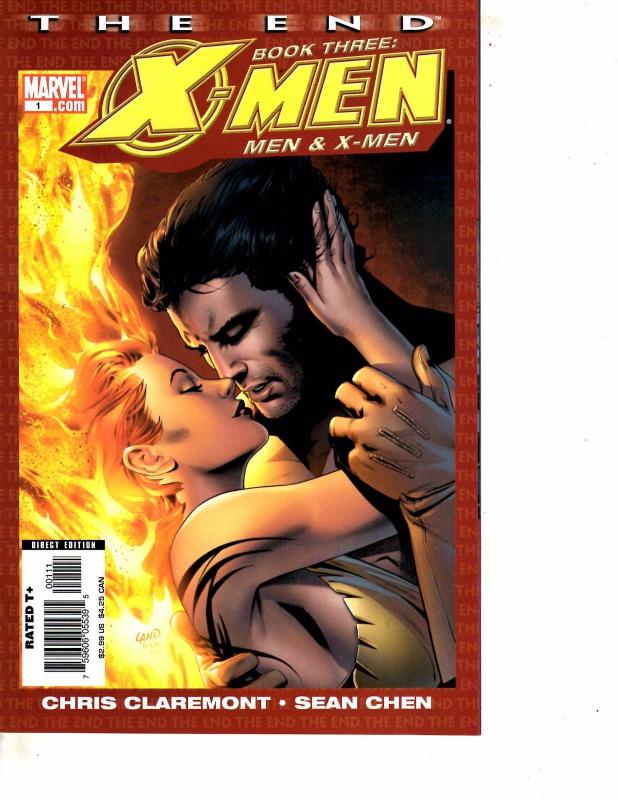 Lot Of 5 X-Men The End Marvel Comic Books #1 3 4 5 6  Iron Man Thor    BF3