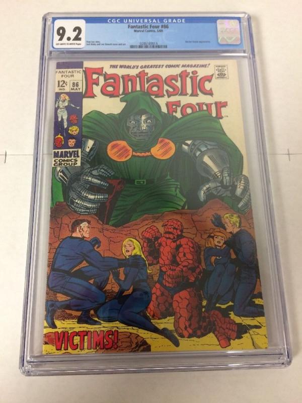 Fantastic Four 86 Cgc 9.2 Ow/w Pages