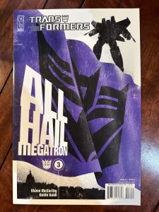 The Transformers: All Hail Megatron #3 Variant Cover (2008)