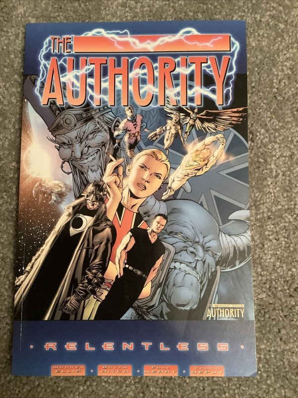The Authority: Relentless Book 1 Wildstorm   Warren Ellis