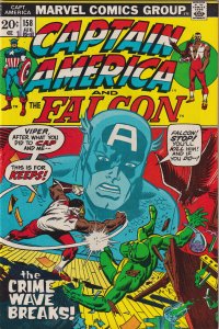 Captain America #158 (1973) Captain America and the Falcon