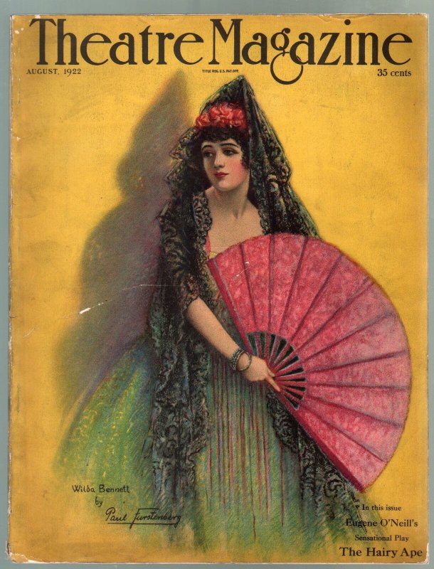 Theatre 8/1922-Wilda Bennett-Mae Murray-Betty Jewel-Vera Fokina-VG 