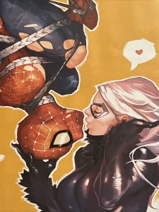 Amazing Spider-Man #18.1 (2015) Black Cat Kiss Marvel Comics Save Combine Ship