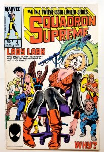 Squadron Supreme #4 (Dec 1985, Marvel) 7.5 VF-