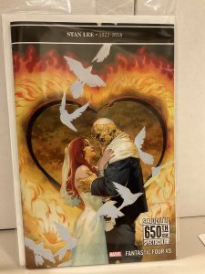 Fantastic Four 5 9.0 (our highest grade) 2019 Giant Size Ben & Alicia Wedding!