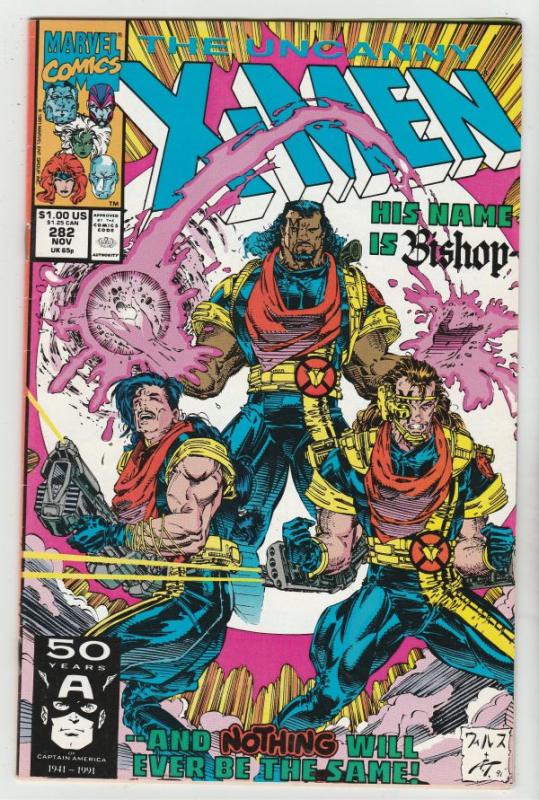 X-Men #282 (Nov-91) NM- High-Grade X-Men