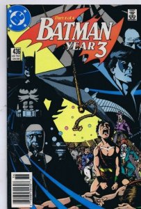 Batman #436 ORIGINAL Vintage 1989 DC Comics 1st Tim Drake