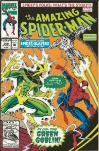 Amazing Spiderman #369 ORIGINAL Vintage 1992 Marvel Comics Electro