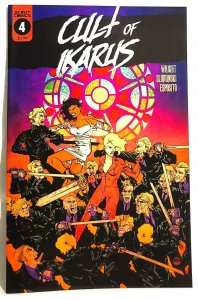 CULT of IKARUS #1 - 4 plus ASHCAN Jenna Lyn Wright Karl Slominski Scout Comics