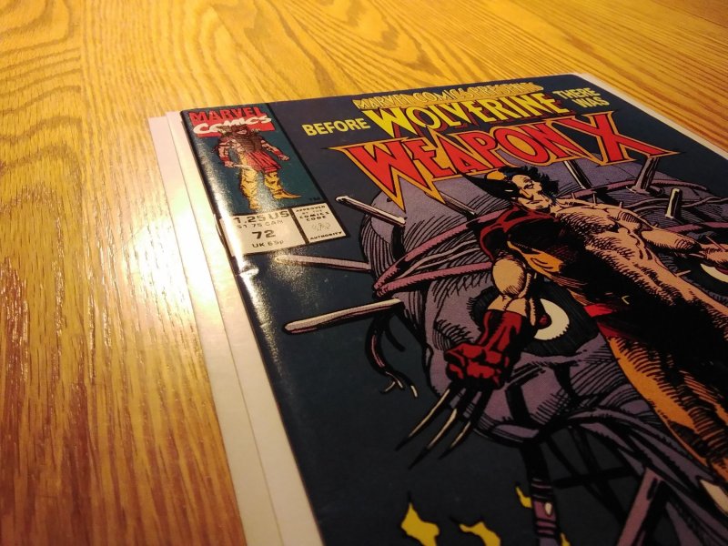 Marvel Comics Presents #72 (1991) 1st Weapon X
