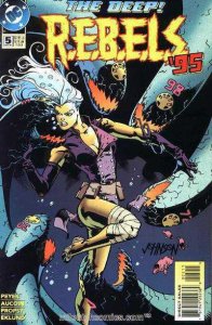 R.E.B.E.L.S. #5 Comic Book - DC 1995 REBELS