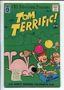 TOM TERRIFIC #6 1958-PINES-BASED ON TV SERIES-SCARCE-fn