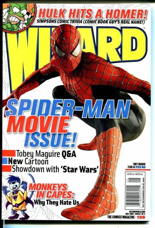 Wizard-5/2002-Comic Collectors Magazine-Spider-man-FN