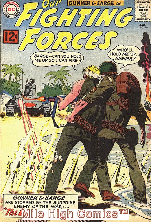 OUR FIGHTING FORCES (1954 Series) #70 Fine Comics Book