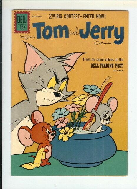 TOM & JERRY 206 VF-NM September 1961 COMICS BOOK