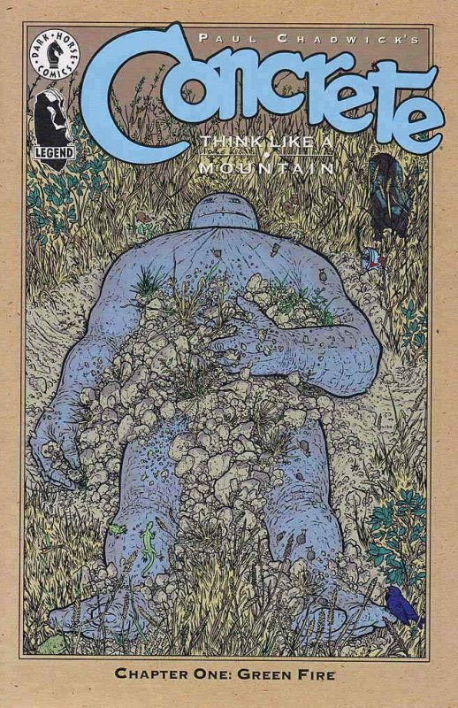 Concrete: Think Like a Mountain #1 VF/NM; Dark Horse | save on shipping - detail