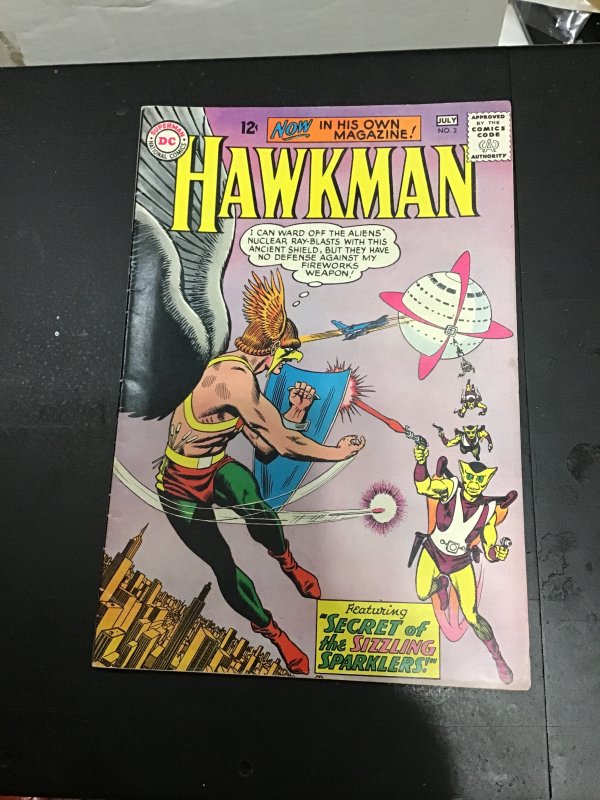 Hawkman #2 (1964) 2nd solo Hawkman by Joe Kubert! High-Grade! VF/NM Oregon CERT!