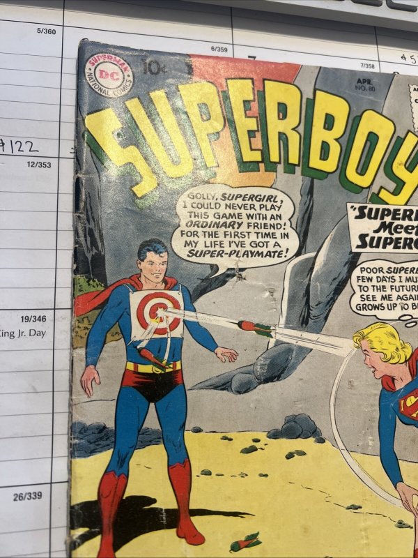 Superboy #80 (DC Comics April 1960)